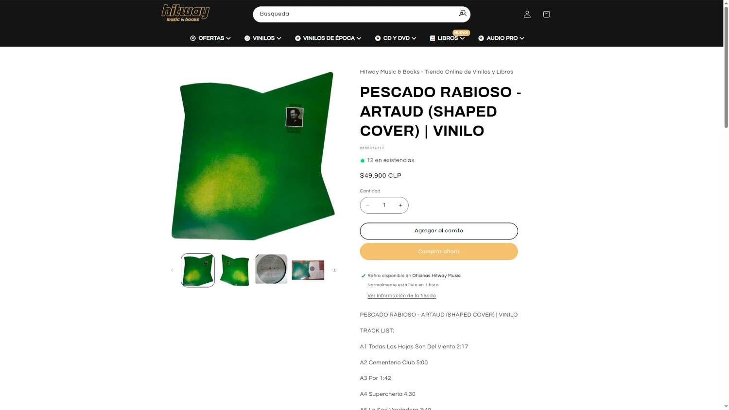Vista de producto